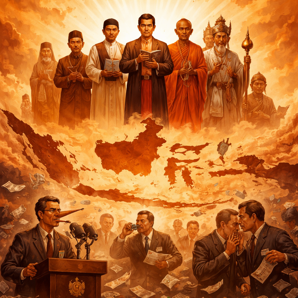 NEGARA YANG KENAL AGAMA, TAPI BOHONGNYA SABANG SAMPAI MERAUKE